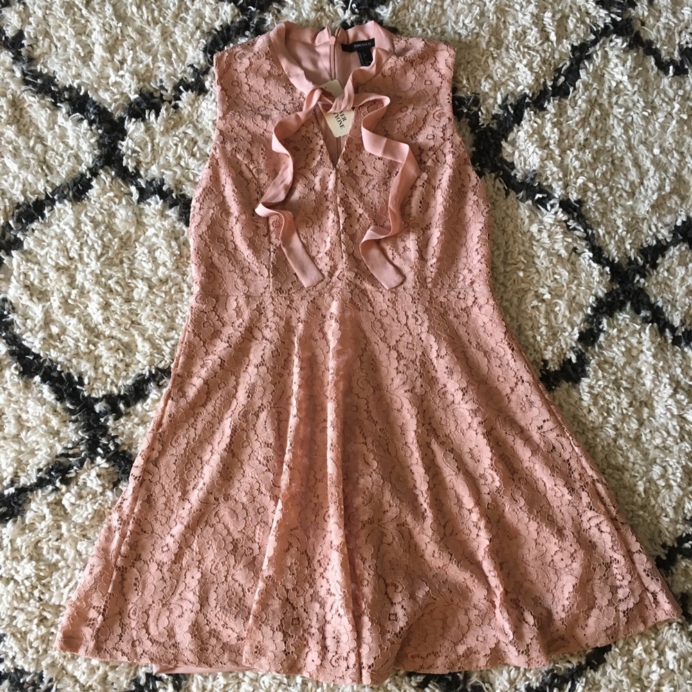 Lace A-line dress NWT